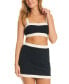 Women's Colorblocked Tube Skirt Cover-Up