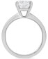 Кольцо Badgley Mischka Lab Diamond Cushion-Cut Engagement