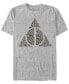 Фото #1 товара Men's Deathly Hallows Short Sleeve Crew T-shirt