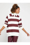 Фото #2 товара Свитшот Koton Oversize Striped Yaka