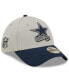 ფოტო #1 პროდუქტის Men's Gray, Navy Dallas Cowboys 2022 Sideline 39THIRTY Flex Hat
