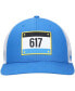 Men's '47 Blue, White Boston Red Sox City Connect Trucker Snapback Hat