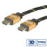 ROLINE GOLD HDMI High Speed Cable - M/M 5 m - 5 m - HDMI Type A (Standard) - HDMI Type A (Standard) - Black