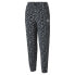 Фото #3 товара Puma Floral Aop Drawstring Sweatpants Womens Size S Casual Athletic Bottoms 533