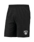 ფოტო #5 პროდუქტის Men's Black, Gray Brooklyn Nets T-shirt and Shorts Sleep Set
