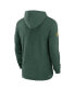 Фото #2 товара Men's Green Green Bay Packers Sideline Performance Long Sleeve Hoodie T-shirt