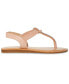 ფოტო #2 პროდუქტის Adore Rhinestone T-Strap Flat Sandals
