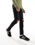 Фото #4 товара ASOS DESIGN stretch slim jeans with rips in washed black