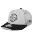 Фото #3 товара Бейсболка с наполовину удлиненим козырьком New Era Las Vegas Raiders 2023 9FIFTY Snapback