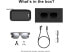 Фото #6 товара TCL NXTWEAR S AR Glasses Micro OLED Augmented Reality 1080p Video Display XRGF68