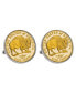 Фото #1 товара Запонки American Coin Treasures Westward Journey Bison Nickel