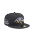 Фото #3 товара Men's Baltimore Ravens 2024 NFL Draft On Stage 59FIFTY Fitted Hat