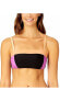 ფოტო #1 პროდუქტის Women's Colorblock Bandeau Bra Swim Top