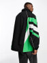 ASOS DESIGN extreme oversized motocross jacket in black - BLACK