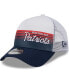 ფოტო #4 პროდუქტის Men's Navy New England Patriots Horizon 9FORTY Snapback Hat