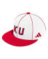 Фото #1 товара Men's White Kansas Jayhawks On-Field Baseball Fitted Hat
