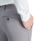 ფოტო #6 პროდუქტის Men's Premium Comfort Slim-Fit Performance Stretch Flat-Front Dress Pants
