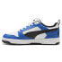 Puma Rebound V6 Low Lace Up Mens Blue, White Sneakers Casual Shoes 39232816