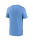 Фото #2 товара Men's Light Blue Tampa Bay Rays Legend Fuse Large Logo Performance T-shirt