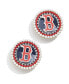 Серьги Baublebar Boston Red Sox Statement Stud