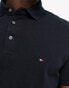 Tommy Hilfiger 1985 icon logo regular fit pique polo shirt in navy