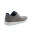 Фото #24 товара Rockport Caldwell Plain Toe CI6427 Mens Gray Leather Lifestyle Sneakers Shoes