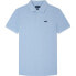 FAÇONNABLE Pima Pocket short sleeve polo Horizon Blue, L - фото #2