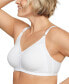 Double Support Cotton Wireless Bra with Cool Comfort 3036