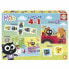 Фото #3 товара Детский развивающий пазл EDUCA BORRAS Superpack 4 In 1 Milo Puzzle