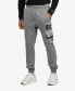 ფოტო #1 პროდუქტის Men's Big and Tall Over and Under Joggers