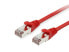 Фото #3 товара Equip Cat.6 S/FTP Patch Cable - 5.0m - Red - 5 m - Cat6 - S/FTP (S-STP) - RJ-45 - RJ-45