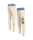 Фото #2 товара Men's Cream Golden State Warriors Retro Classic Fleece Sweatpants