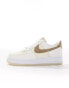 Nike Air Force 1 '07 men's trainers in ivory and grey Бежевый, EU 45.5 - фото #2