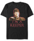 Фото #1 товара Harry Potter Men's Ron Weasley I'M A Keeper Quidditch Player Short Sleeve T-Shirt