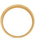 ფოტო #4 პროდუქტის Men's Diamond Wedding Band (1/6 ct. t.w.) in 14k Gold