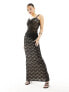 Фото #7 товара Fashionkilla lace overlay maxi skirt co-ord in black