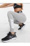 Sportswear Club High Rise Cotton Leggings Yüksek Belli Pamuklu Siyah Tayt