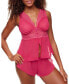 ფოტო #1 პროდუქტის Women's Jocie Camisole & Shorts Set Lingerie