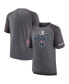 Фото #1 товара Men's Heathered Gray Washington Wizards 2022 Noches Ene-Be-A Core Shooting Raglan T-shirt