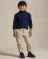 Toddler and Little Boys Stretch Chino Cargo Pant