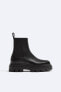 Chelsea boots with chunky track soles