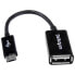 STARTECH Micro USB To USB OTG Host Adapter M/F 12 cm USB Cable - фото #1