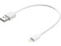 SANDBERG USB>Lightning MFI 0.2m White - 0.2 m - Lightning - USB A - Male - Male - White