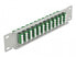 Delock 66797 - Fiber - LC - Green - Grey - Metal - Rack mounting - 1U