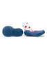 Фото #5 товара Toddler First Walk Sock Shoes Lace trim - Snow White