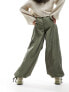 JJXX Sally parachute pants in khaki