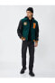 Фото #5 товара Куртка Koton Classic Eagle Embroidered Snap Button Coat