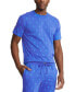 ფოტო #1 პროდუქტის Men's Printed Polo Player Sleep Shirt