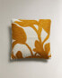 Фото #4 товара Leaf print cushion cover