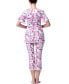 Maternity Koi Nursing Pajama Set
